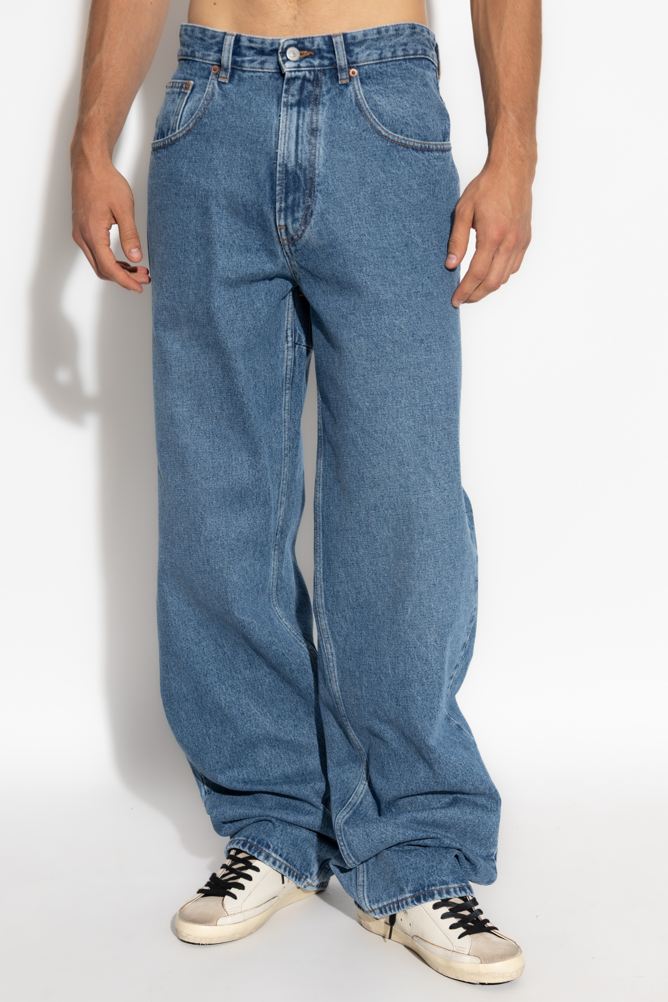 MM6 Maison Margiela Jeans with logo | Men's Clothing | Vitkac